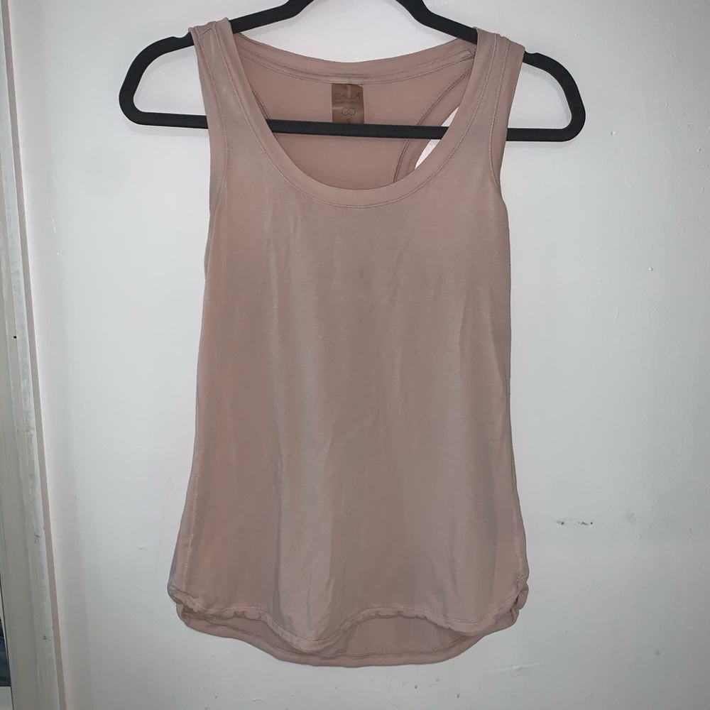 Carrie Underwood light pink racer back top❤️